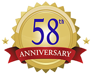 58 anniversary seal